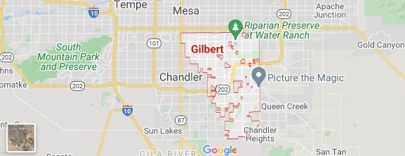 Gilber AZ Area