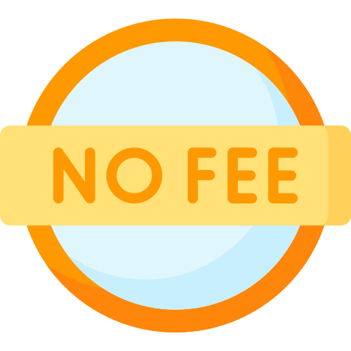 no upfront fees